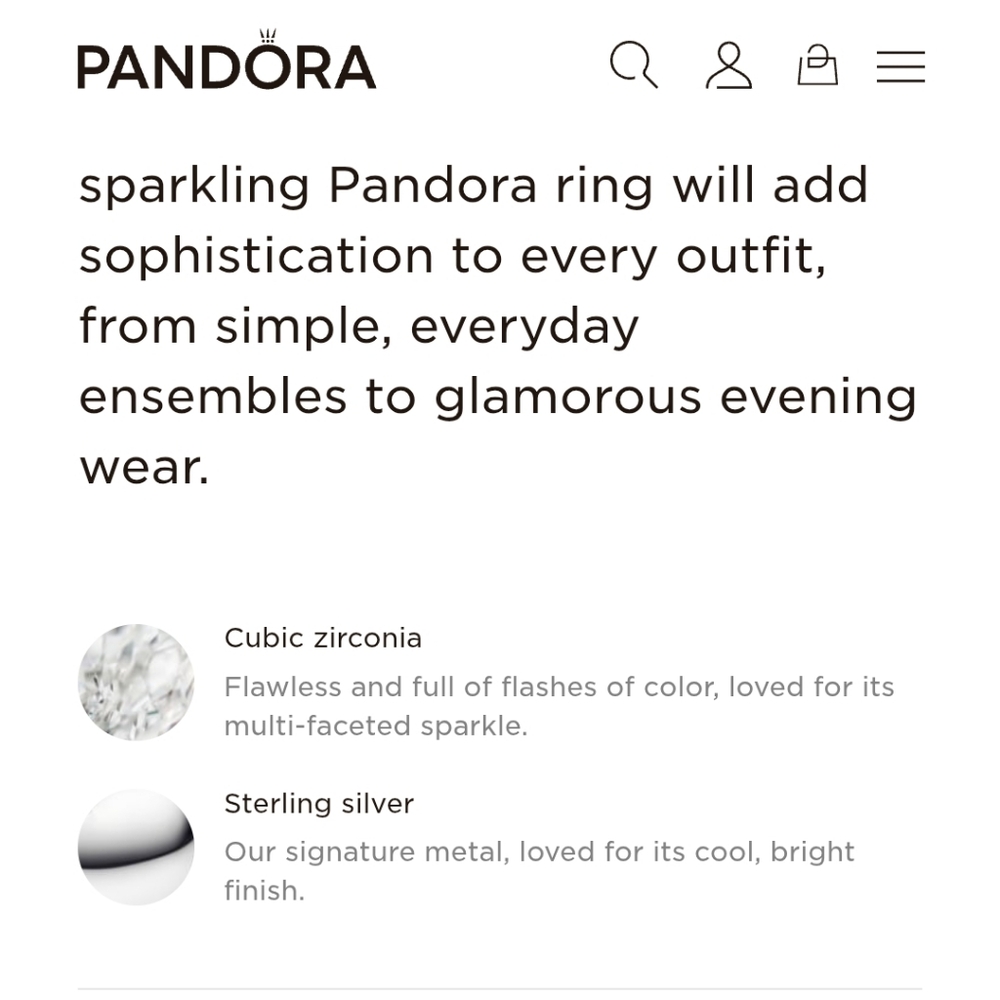 Pandora Round Ring - Picture 7 of 7